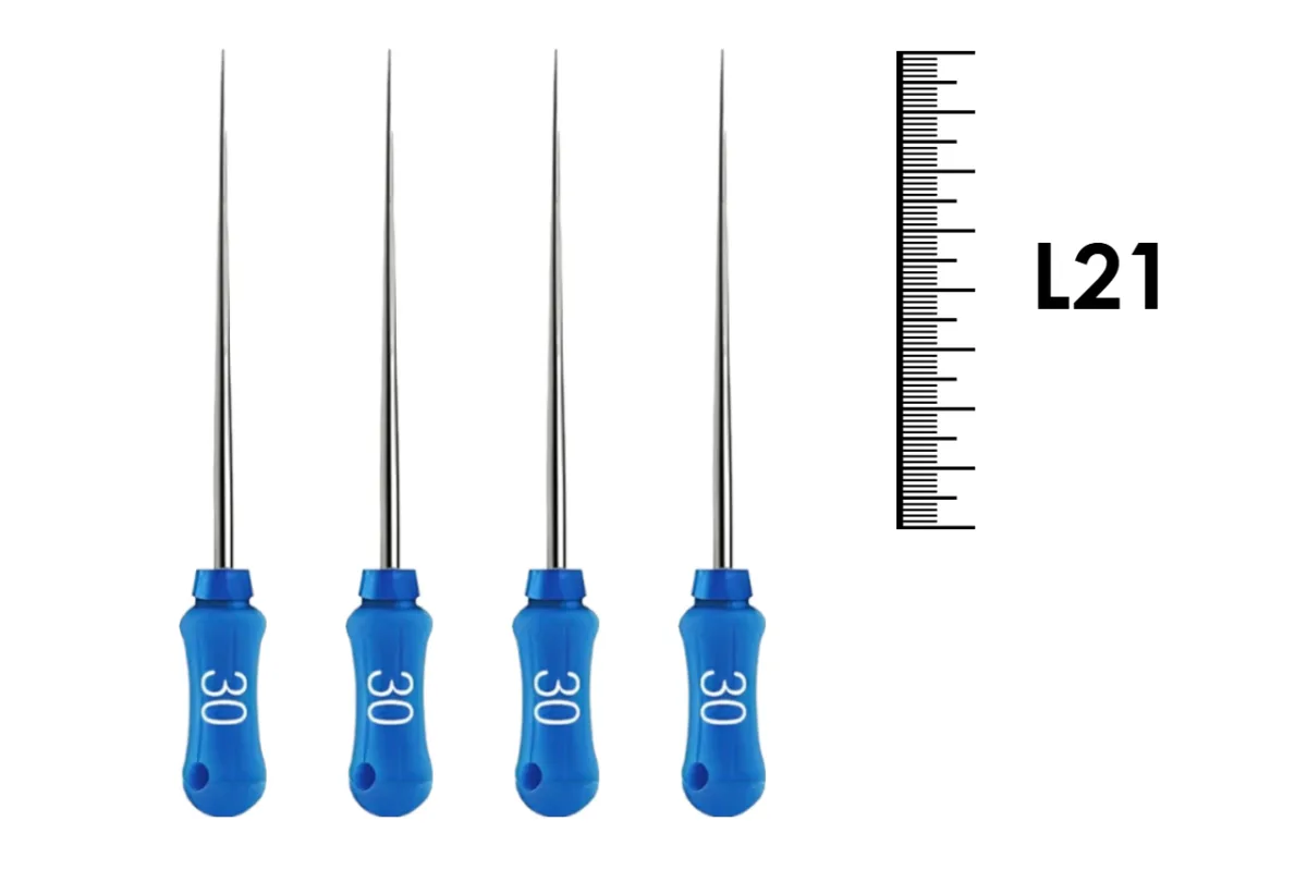 Spreaders 21мм №30 (4 шт), Dentsply Sirona - уплотнители гуттаперчи для латеральной конденсации