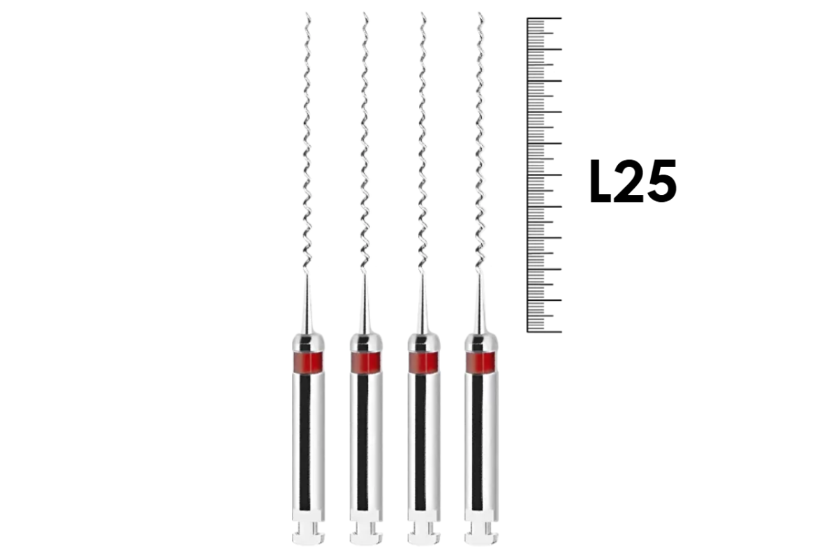 Root Fillers L / Рут Филлеры L 25мм №25, VDW - эндодонтические каналонаполнители, машинные