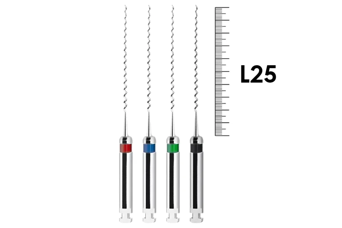 Root Fillers L Antaeos 25мм №25-40 ассорти, VDW - эндодонтические каналонаполнители, машинные