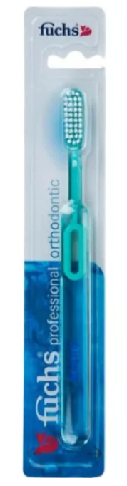 Fuchs Professional Ortodontic - Зубная щетка для несъем. ортод. констр.брекеты,сре дней жесткости