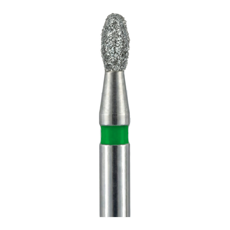 Бор алмазный 833G 014 FG, зеленый, Форма: яйцо (5 шт), Jota