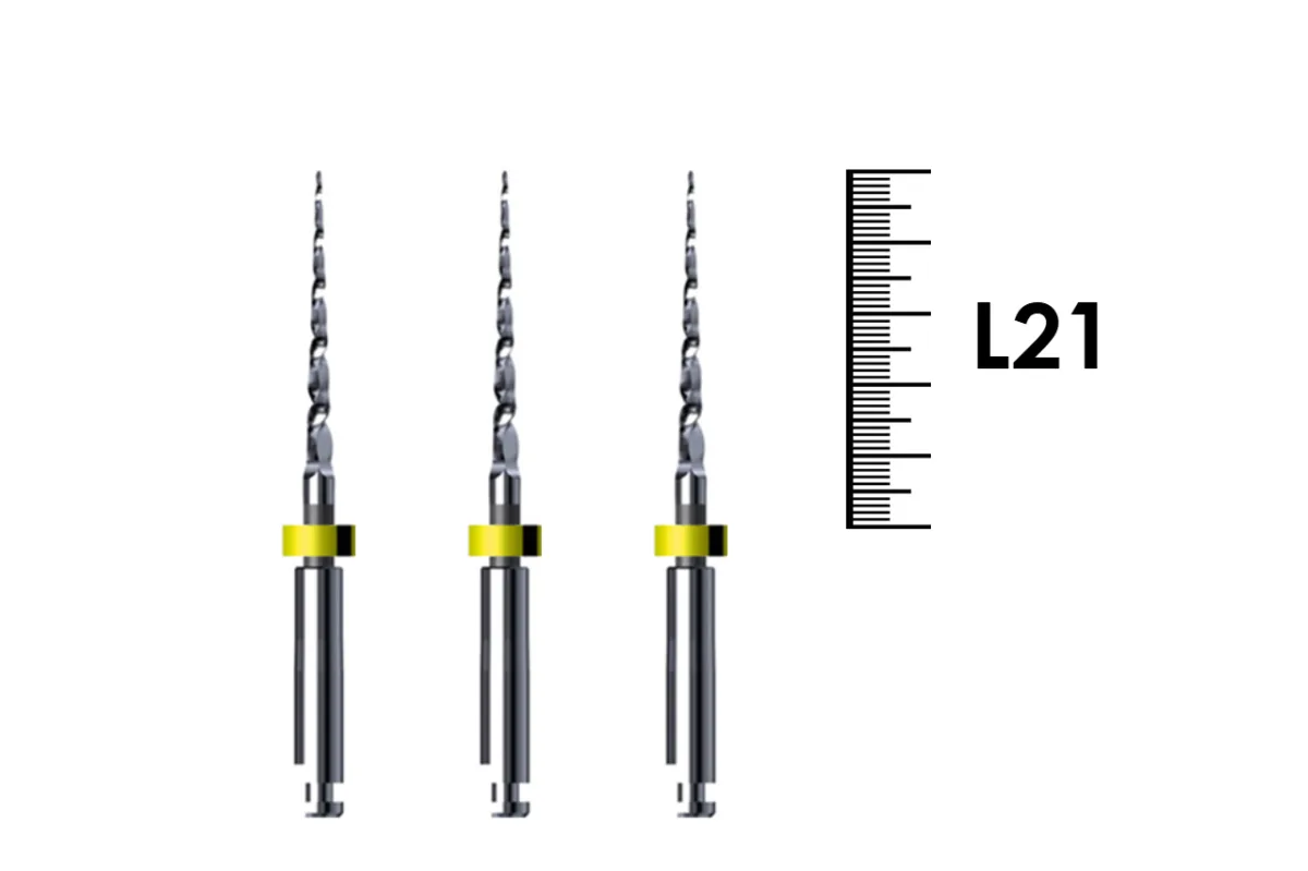 VT 21мм 20 (3 шт), Sani - машинные файлы для ретритмента