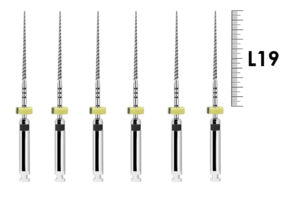 ProFile O.S. 19мм №6 (6 шт), Dentsply Sirona - машинные файлы, каналорасширители, никель-титан