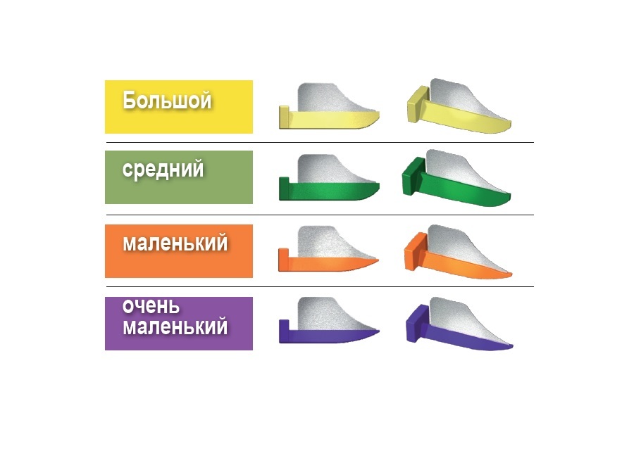 Клинья с матрицей FenderWedge (28 шт. ассорти) от Directa