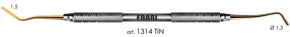 Гладилка Fabri 1314 TiN штопфер малая с покрытием