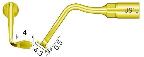 Насадка US1L к скайлеру, для костной хирургии Woodpecker (подходит к Mectron)