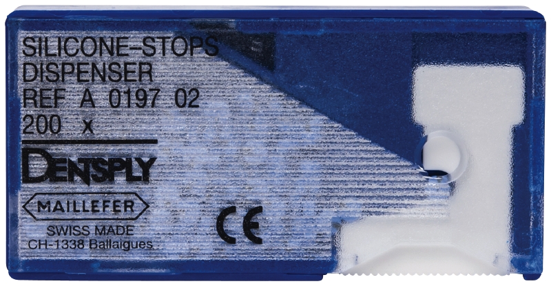 Силиконовые стопперы желтые (100 шт), Dentsply Sirona - аксессуары для эндодонтии