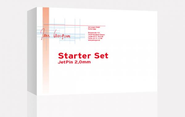 105 - Стартовый набор JetPin 2,0 мм (100 Jet-Pin, 100 втулок, 1 бор 2,0 mm, 50 Block-Pin)