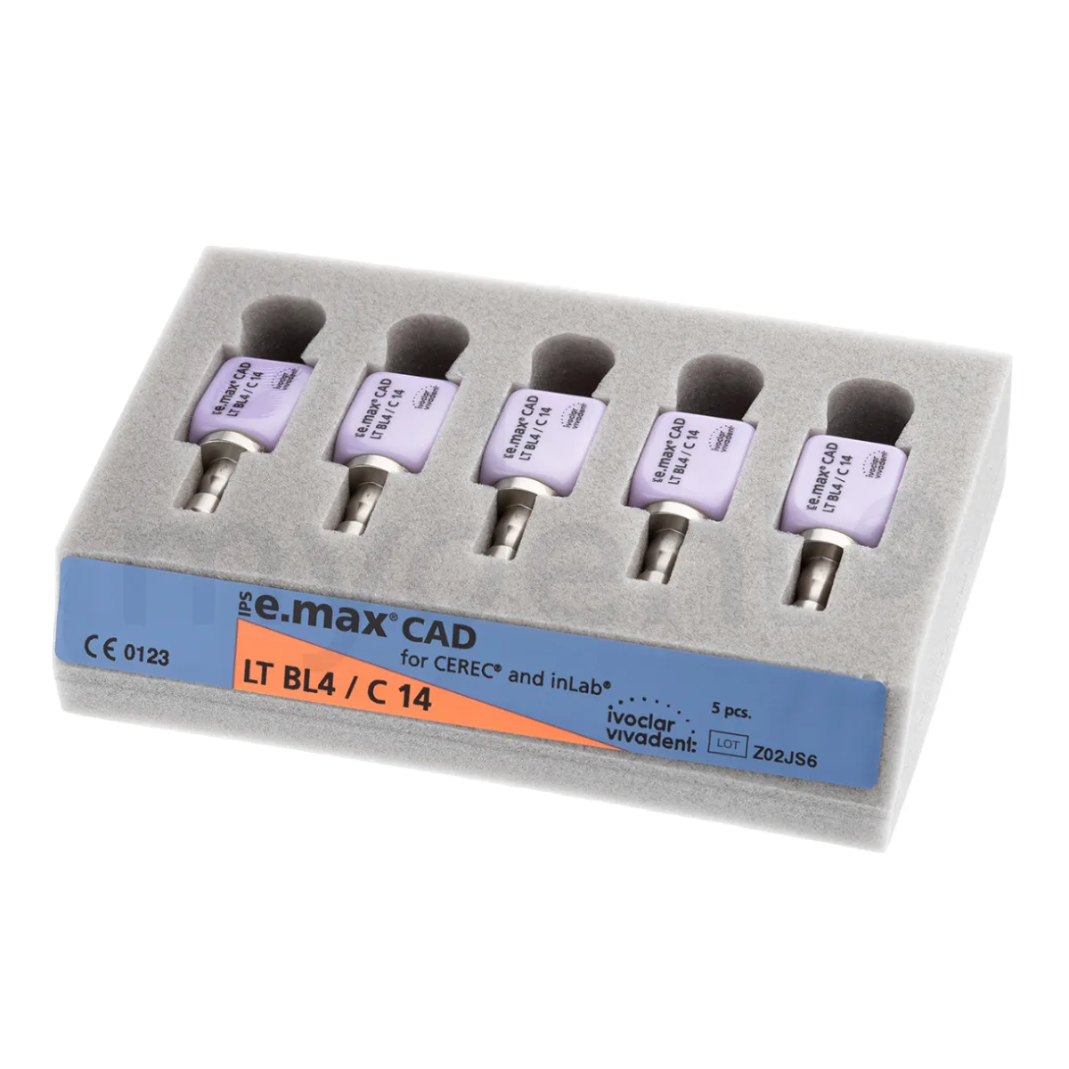 Tetric CAD CEREC/inLab HT A3 C14/5 Композитные блоки, 692150