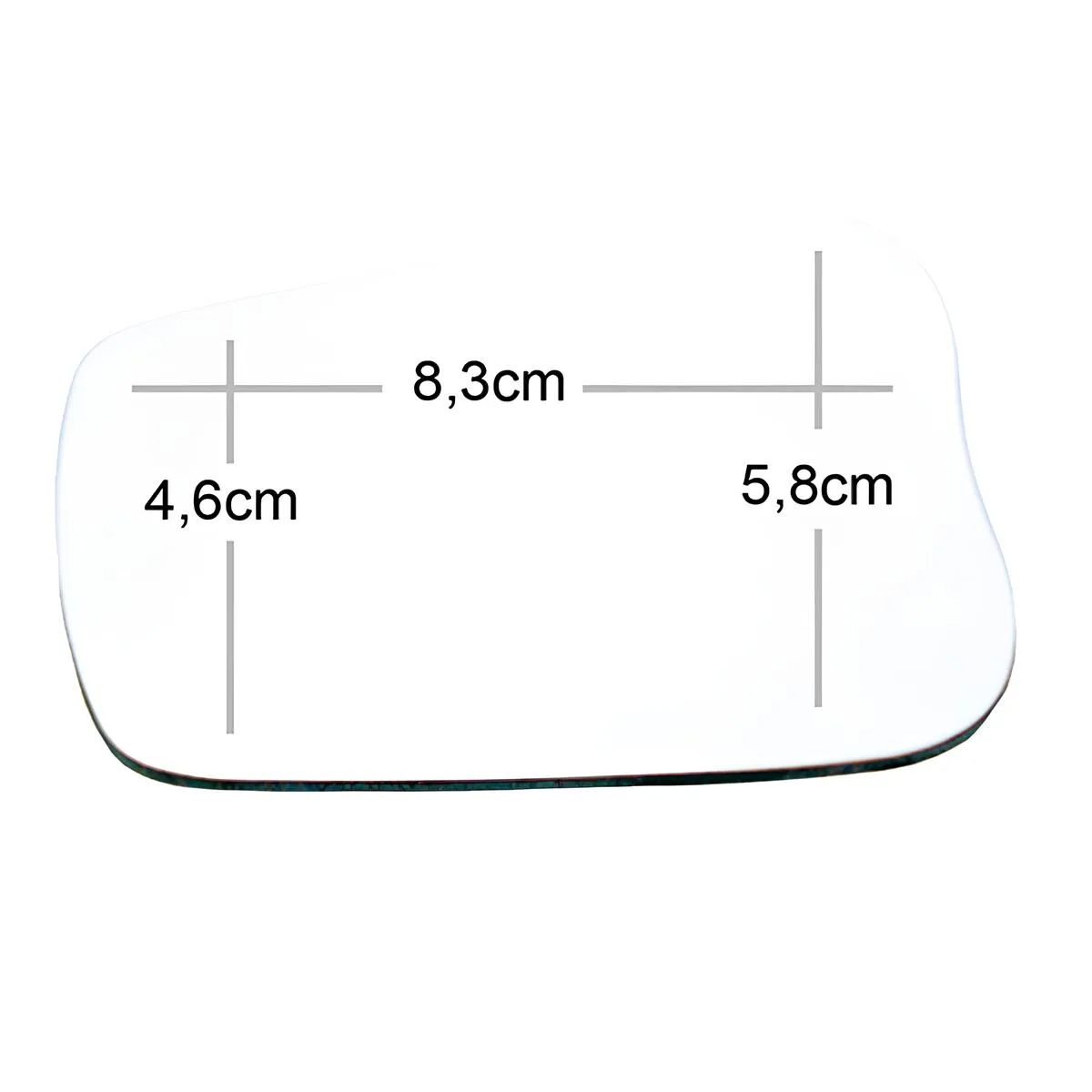 Pure Reflect MZP522 - зеркало для фотосъёмки, двустороннее, хромированное, окклюзионное для детей, Satelec Acteon Group