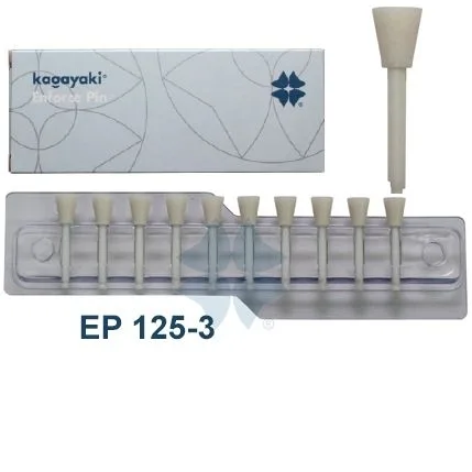 Полиры Kagayaki Enforce Pin MAX 30шт.-Чашка белый грубый уретановый