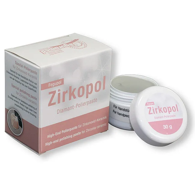 Fegupol Zirkopol алмазная полировочная паста для керамики (30 г)