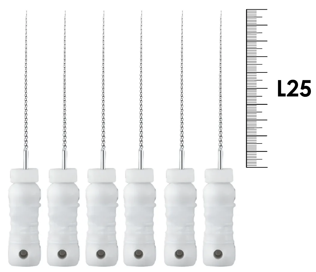 K-Reamer ReadySteel 25мм №15 (6 шт), Dentsply Sirona - ручные файлы, каналорасширители, в стерильном блистере