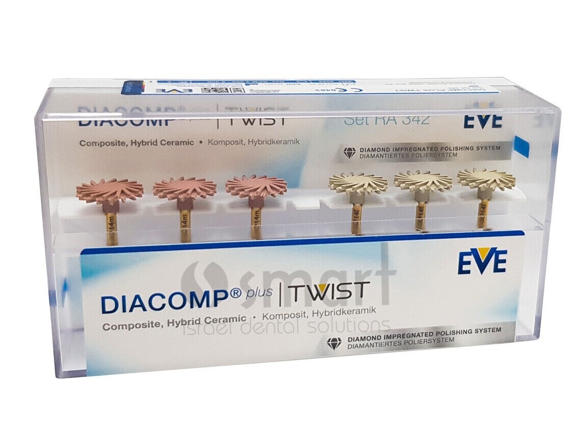 Набор полиров EVE RA342 Diacomp/Twist (6 шт)