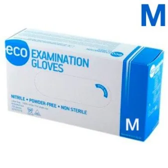Перчатки Нитриловые ECO Nitrile (Голубые) M 200 шт 4 гр