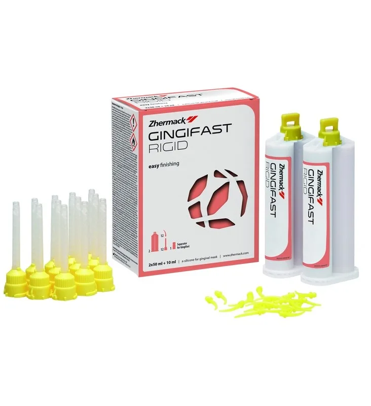 Gingifast Rigid, десневая маска А-силикон - (2 х 50мл.)