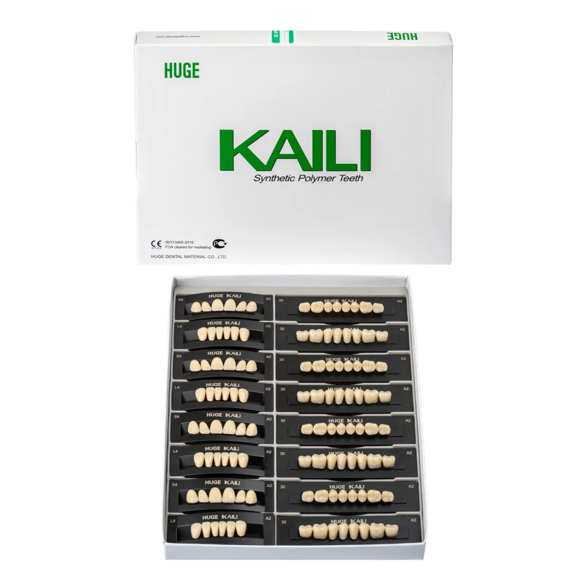Зубы акриловые Kaili 28*1/ A3, T4 1 уп. (4 гарн.), A3T4/L4/30