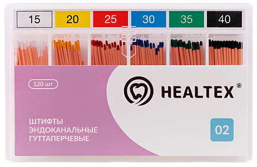 Штифты бумажные Healtex - 02./40 200 шт.