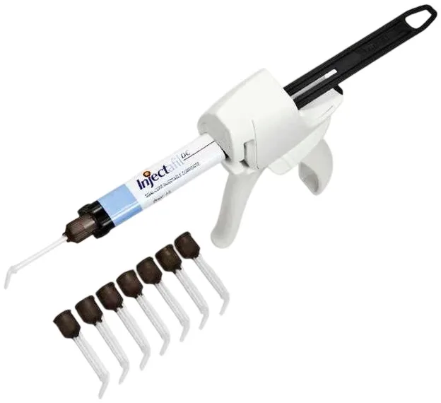 Injectafil, набор, Apex Dental Materials - композит двойного отверждения