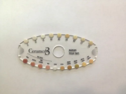 Расцветка для плечевой и десневой масс, Ceramco