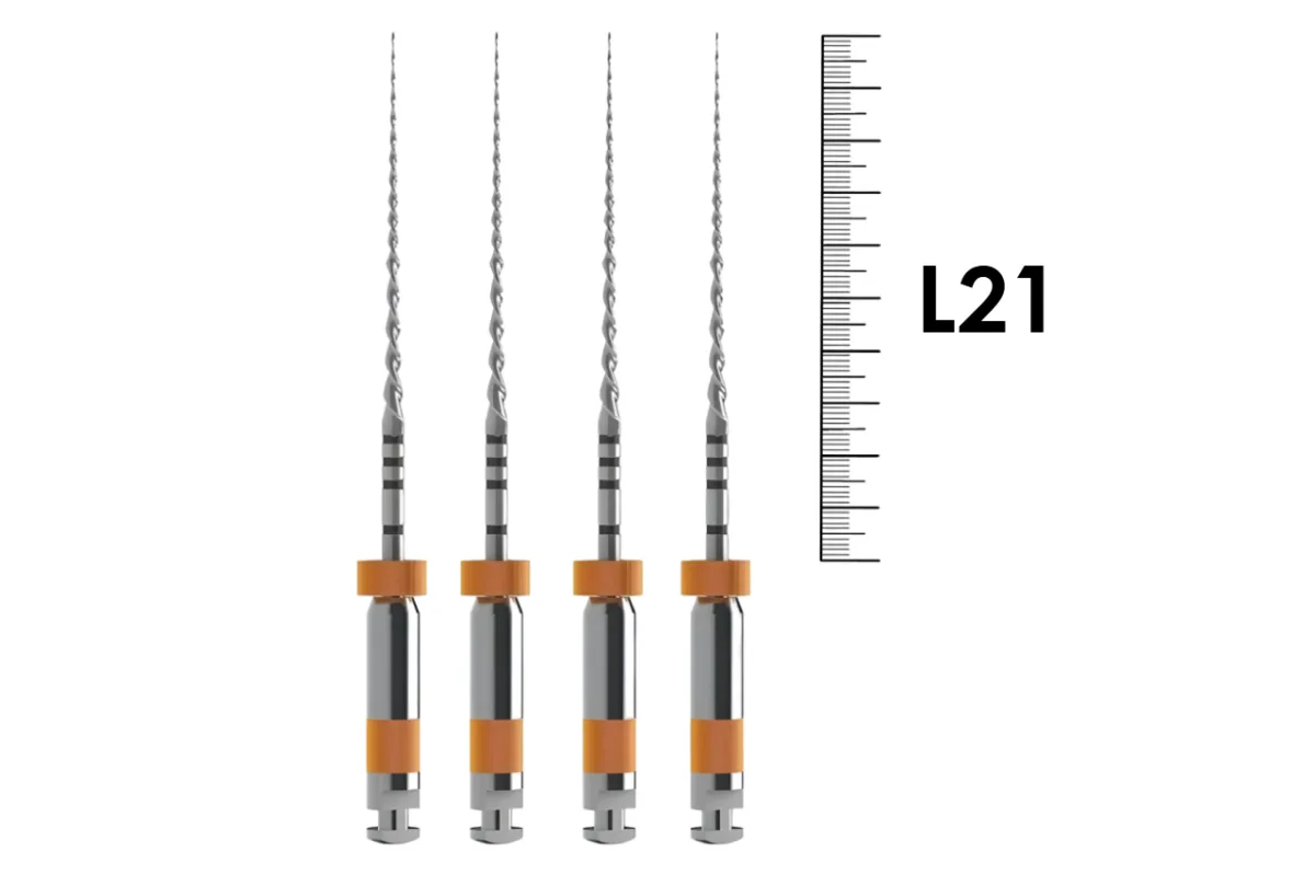 R-Pilot 21мм, N12 (4 шт), VDW - машинные файлы
