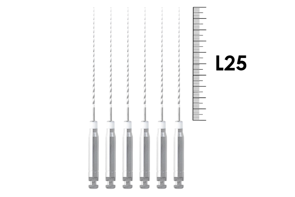 Engine Reamers №15 (6 шт), Mani - машинные файлы, дрильборы