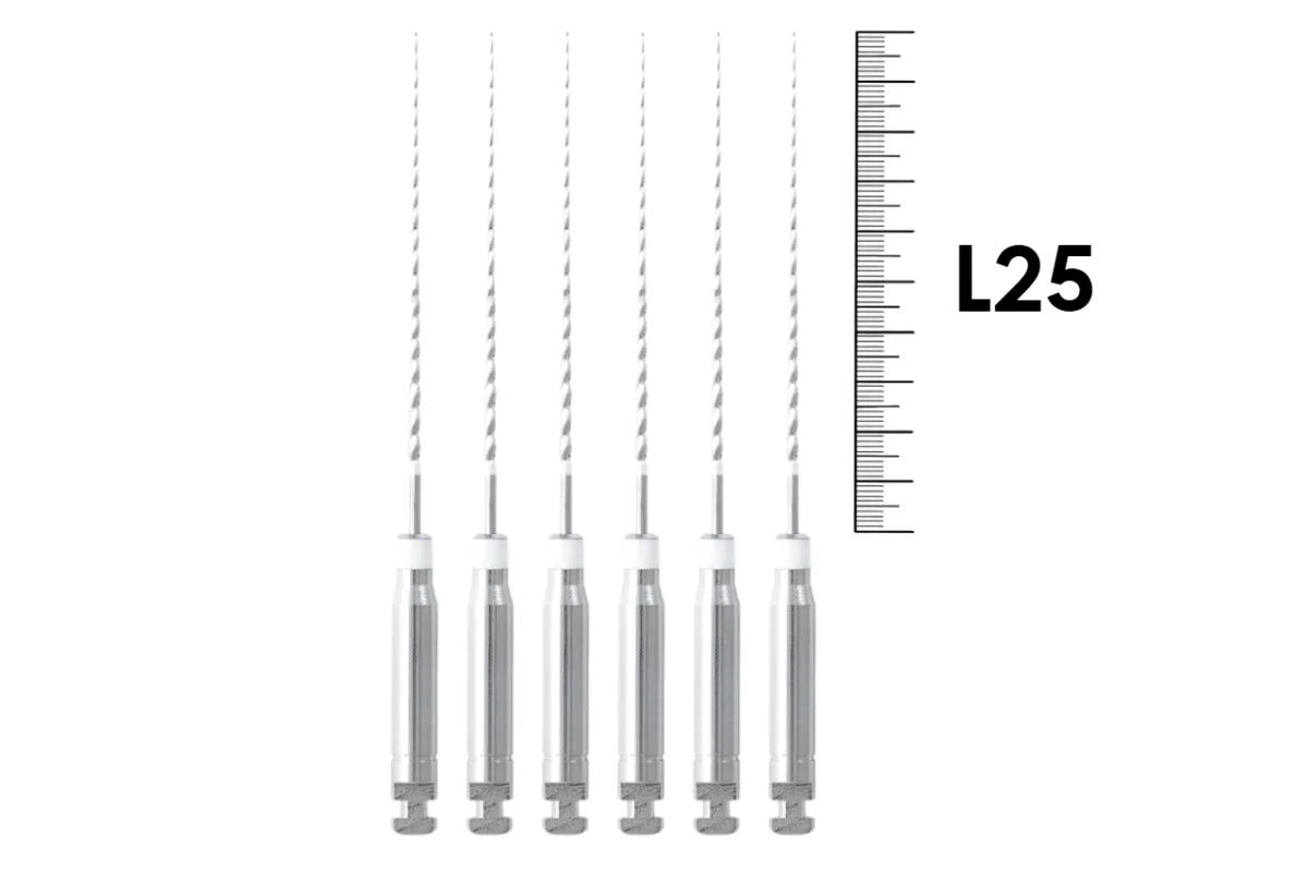 Engine Reamers №15 (6 шт), Mani - машинные файлы, дрильборы