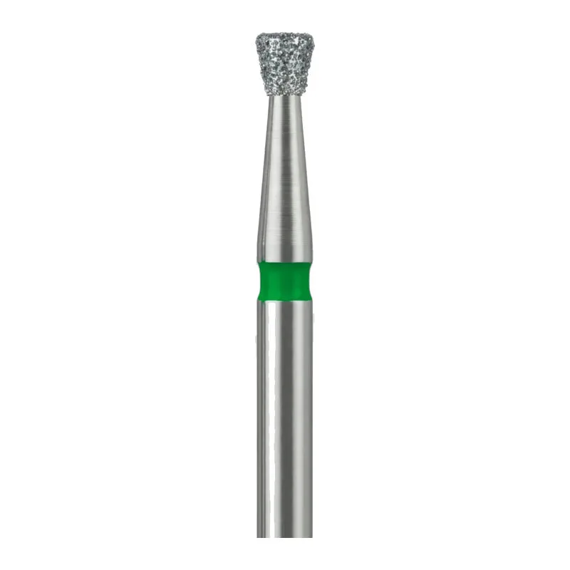 Бор алмазный 805G 018 FG, зеленый, форма: обратный конус с плоским концом (5 шт), Jota