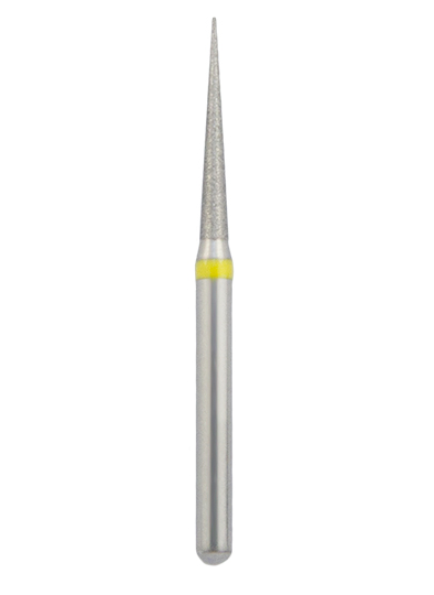 Бор алмазный 859/014 SF (желтый) (1 шт), NTI
