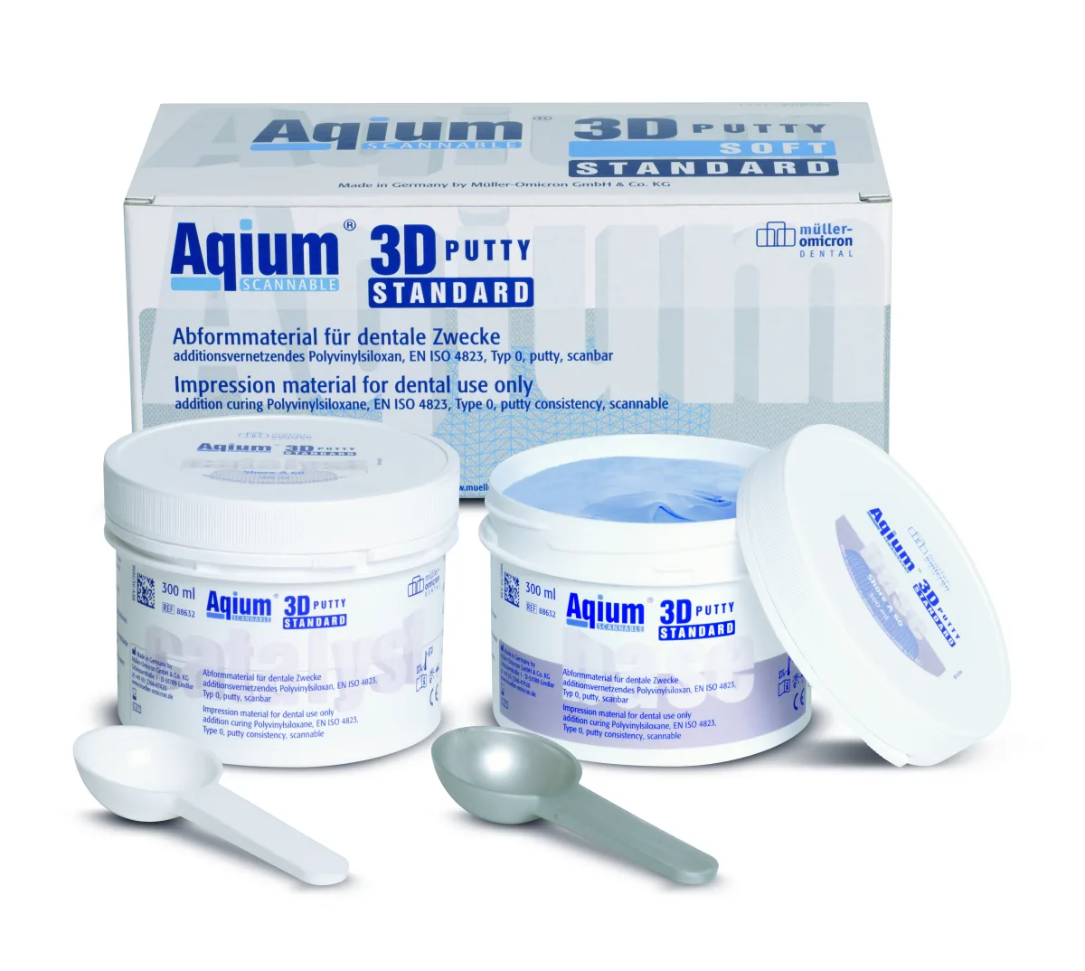 Aqium 3D Putty Standard Intro-Set, набор - (2 х 300мл., 2 х 50мл.)