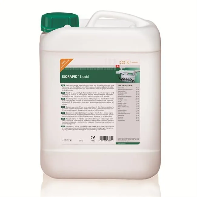 Жидкость для дезинфекции OroClean Isorapid Liquid 5л
