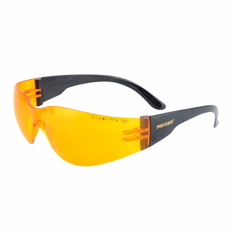 O15 Hammer Active super, PC 2-1,4, светло-оранжевые, арт. 11520, РОСОМЗ - очки защитные открытые