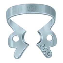 №209. Кламп для нижних премоляров, с плоскими щечками, Dentech
