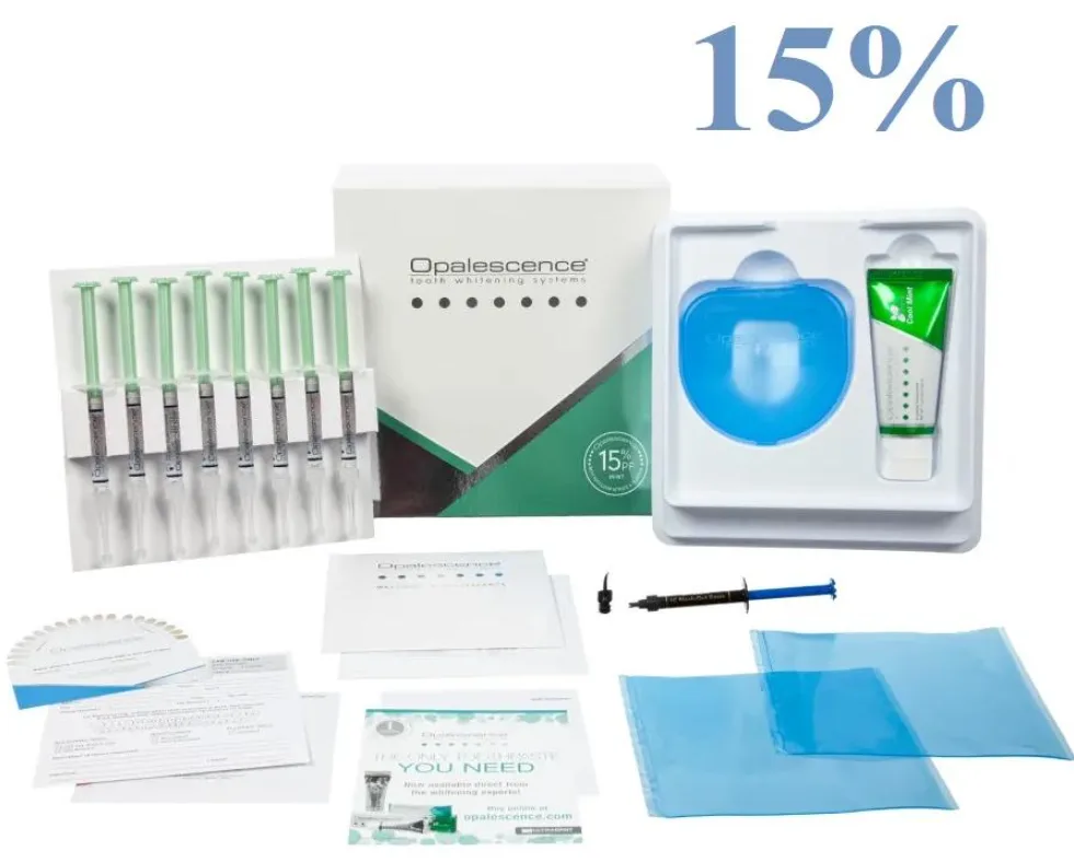 Opalescence PF 15% Doctor Kit Mint набор для отбеливания зубов (8 шпр)