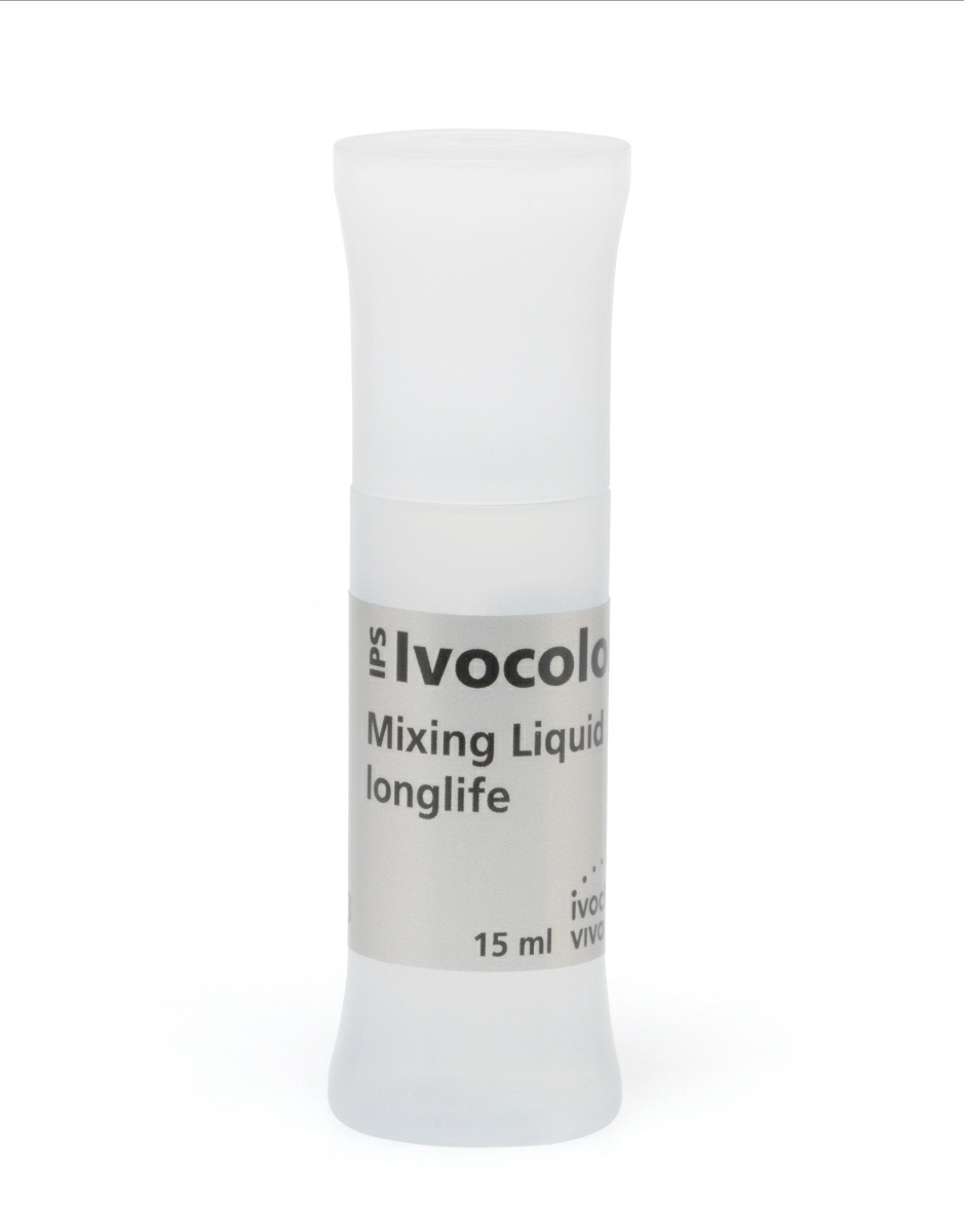 Жидкость для замешивания красителей длительного использования IPS Ivocolor Mixing Liquid longlife, 15 мл.