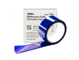 Hanel Occlusion Foil - окклюзионная фольга, 12 мкм, синяя, катушка 22 мм х 25 м