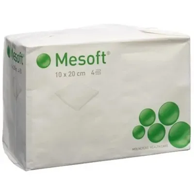 Mesoft нестерильные 30 г/м2, 10 x 20 см (100 шт.), Molnlycke Health Care - салфетки