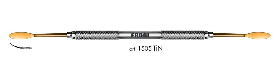 Гладилка 1505 TiN, ручка d 6 мм, Fabri - большая, покрытие нитрид титана