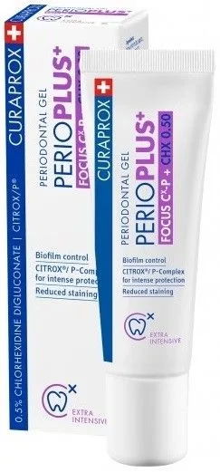 Perio Plus Focus гель для десен с хлоргексидином 0,50% (10 мл), CURAPROX