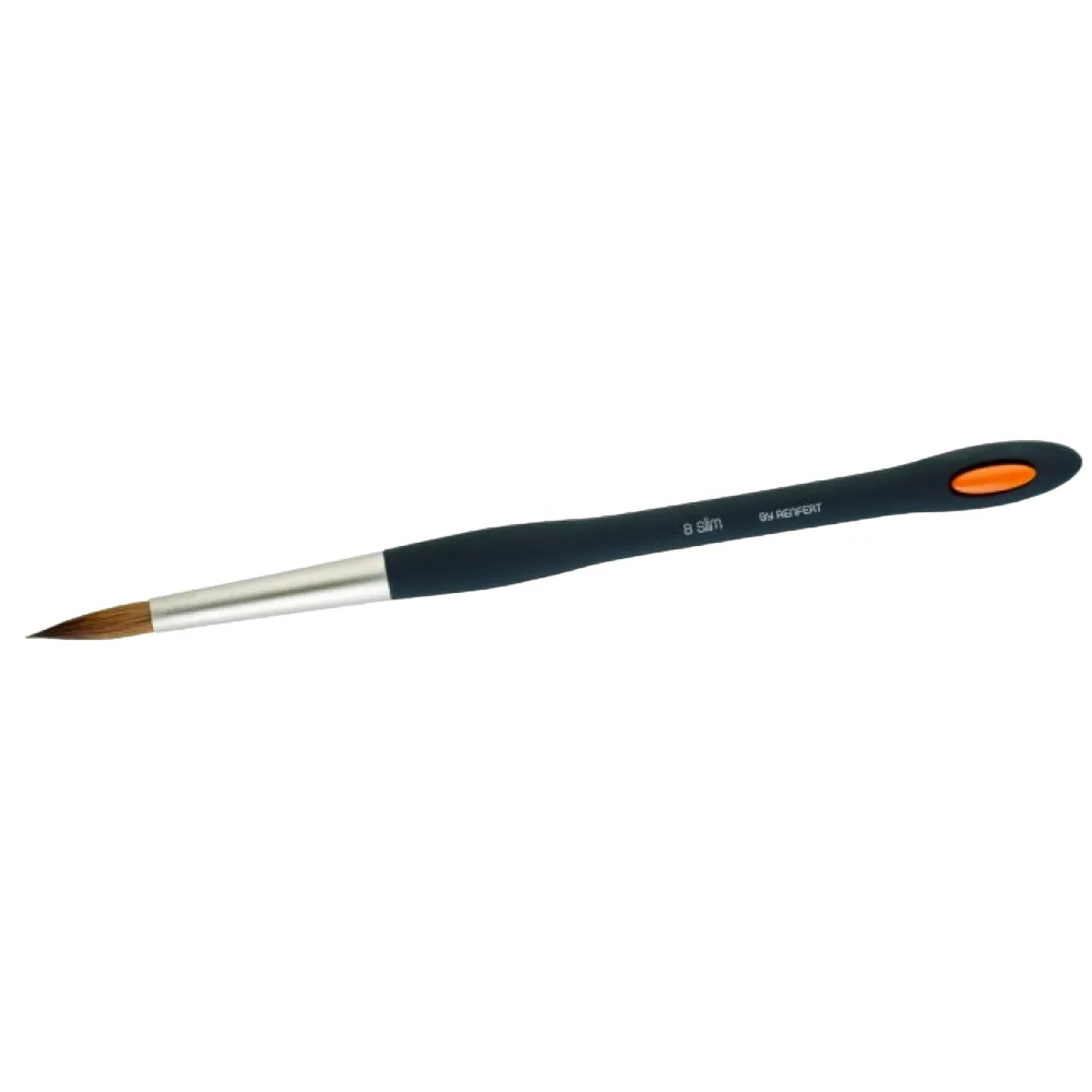 Кисточка lay:art style 4 slim, размер 4 тонкая, 1725-0004