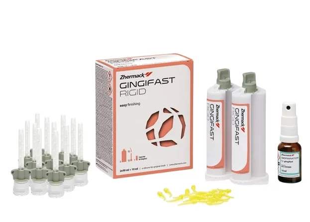 Gingifast Rigid, десневая маска А-силикон с сепаратором (2 х 50мл +10мл)