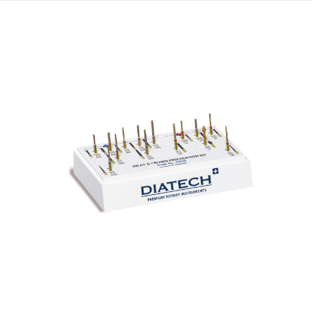 Бор Inlay &amp; Crown Preparation Kit (5 шт.), Diatech