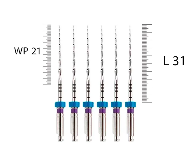 Mtwo 31мм, 04, N10 (6 шт), VDW - тейпер, WP 21