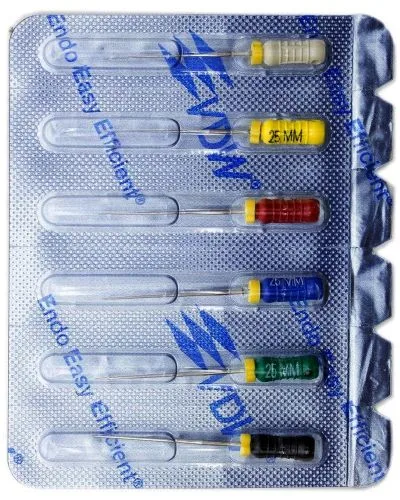 NiTi Finger Spreaders, 25 мм, №15-40, VDW - спредеры пальцевые