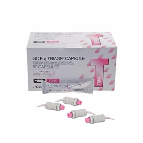 Fuji Triage Capsule Розовый - реставрац. стеклоином. цемент хим. отверждения, 50 капсул