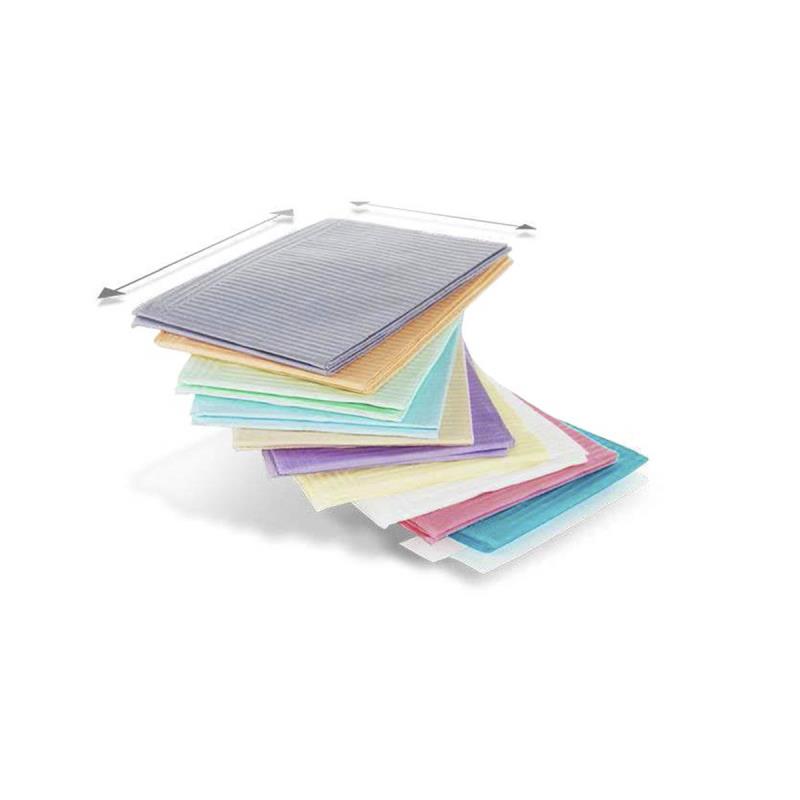 Dry-Back Dental Bibs, нагрудник Медиком, цвет зеленый (500 шт.в упак), Medicom