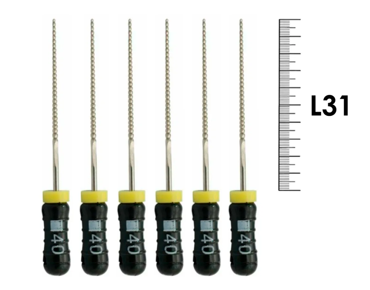 K-Reamer Antaeos 31мм №80 (6 шт), VDW - ручные файлы, каналорасширители