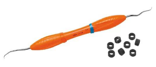 Кольца LM 5010, темно-серые, LM-Dental - кодовые, для инструментов