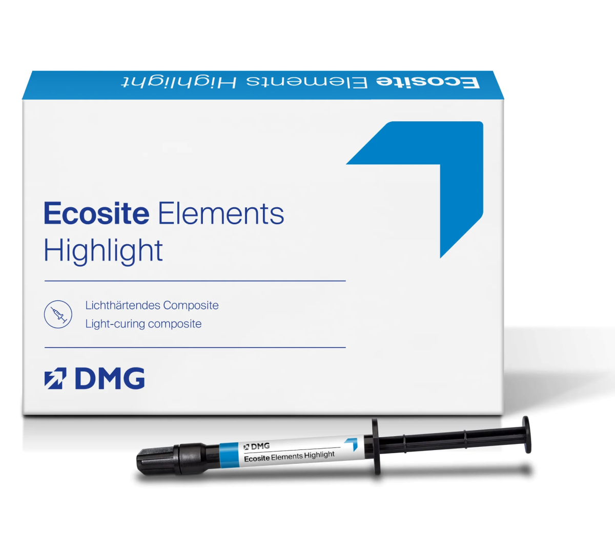 Ecosite Elements Highlight W, Белый - композит (1шпр х 2гр.), DMG.