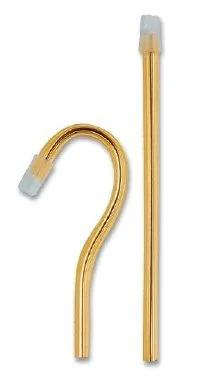 Слюноотсосы Blossom 15 см желтые со съемным колпачком Asa Dental (100 шт)